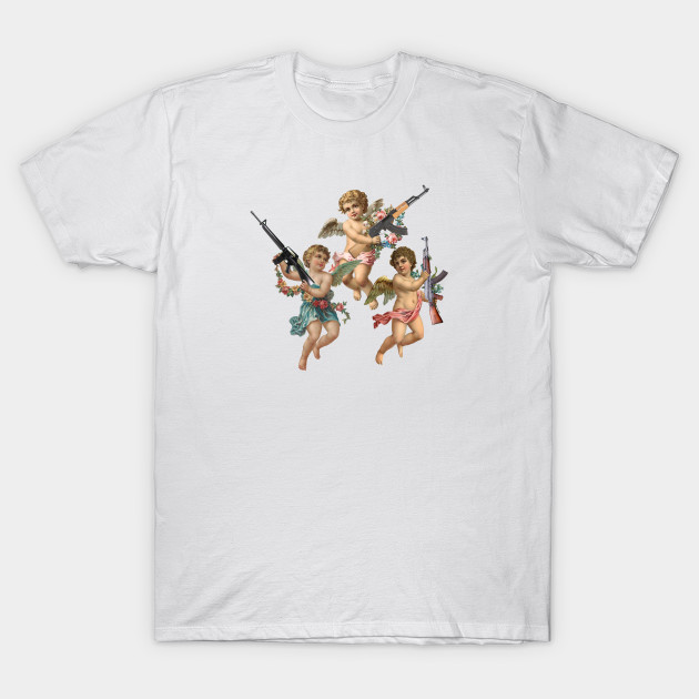 t shirt with angels