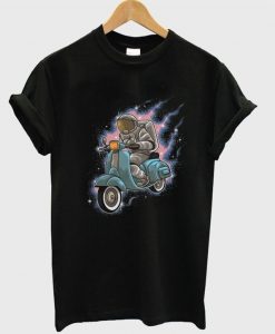 Astronaut & Scooter T-Shirt W88