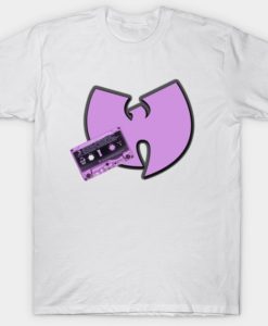 Wu Tang Purple Tape Cassette Flip Retro T-Shirt